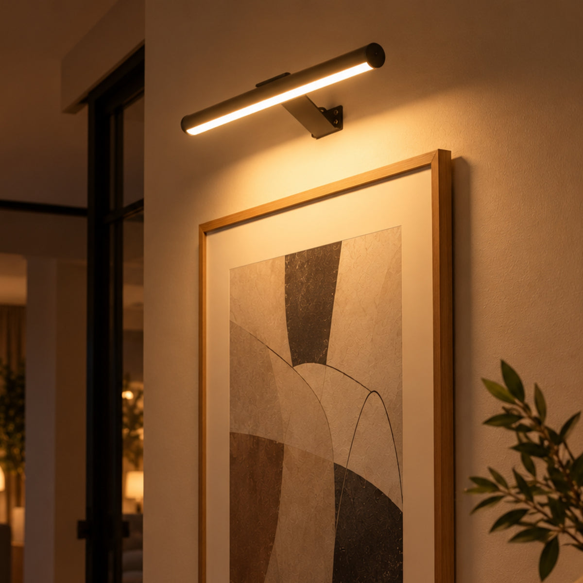 Wandleuchte Galerio - Kabelloses Bilderlicht mit Fernbedienung