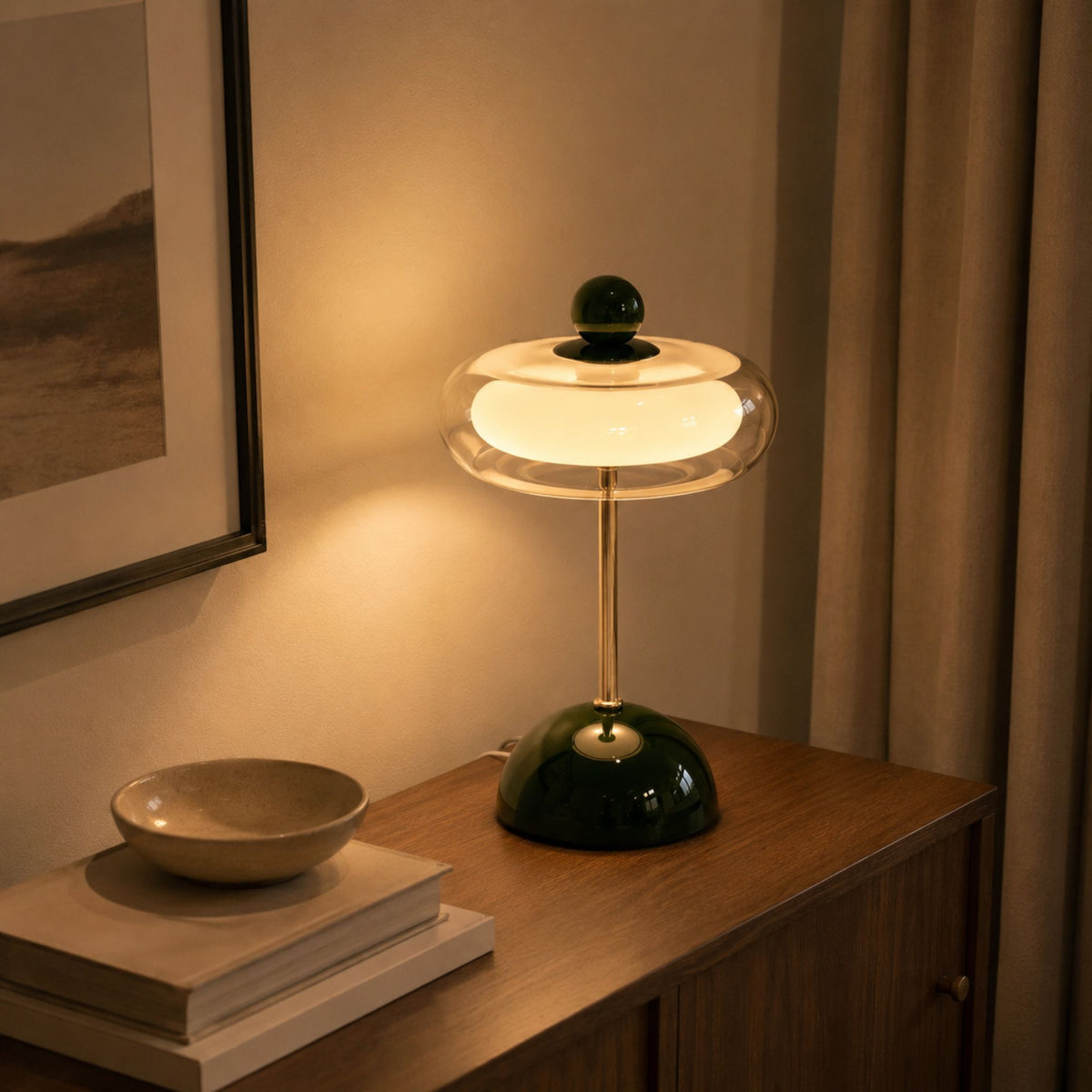 Tischlampe Solene - Kabellose LED Akku-Tischleuchte