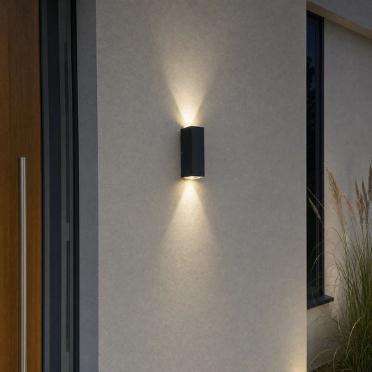 Wandleuchte Alvor - Minimalistische LED Außenwandleuchte