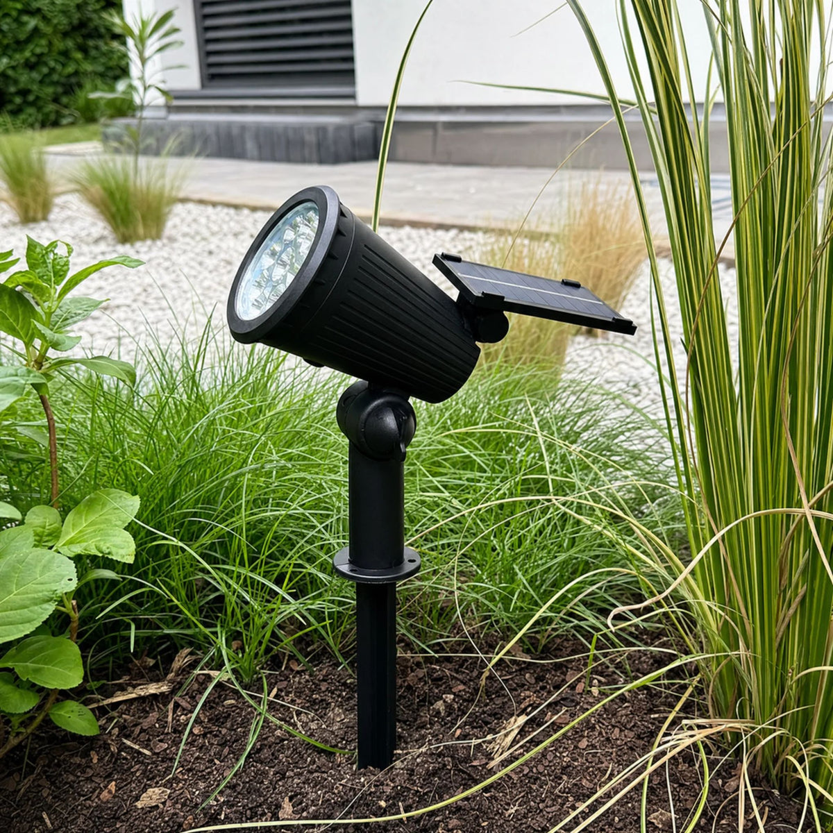 Gartenleuchte Zeno - Kabellose LED-Solarleuchte mit Dämmerungssensor