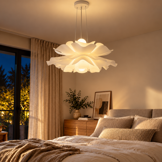 Pendelleuchte Lotos - Nordisches Lotusblüten-Design