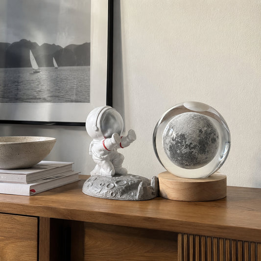 Kristallkugel Lampe Norin - Galaxie zum Leuchten