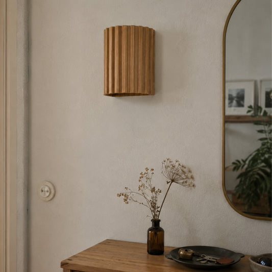 Wandleuchte Cael - Modernes Design aus Kunstharz