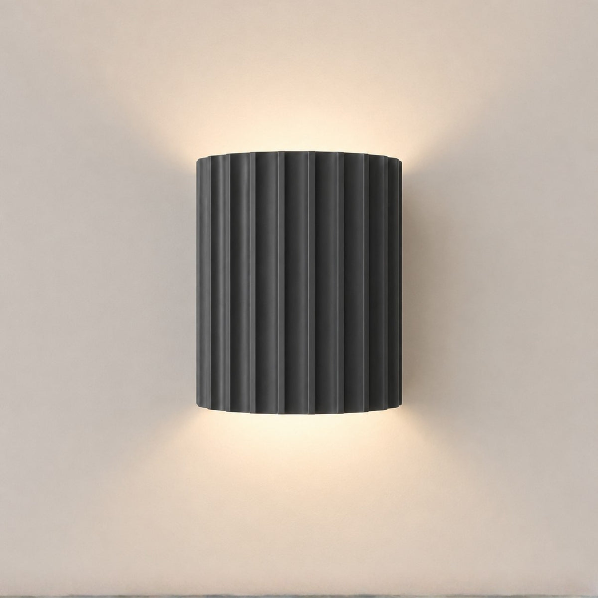 Wandleuchte Cael - Modernes Design aus Kunstharz