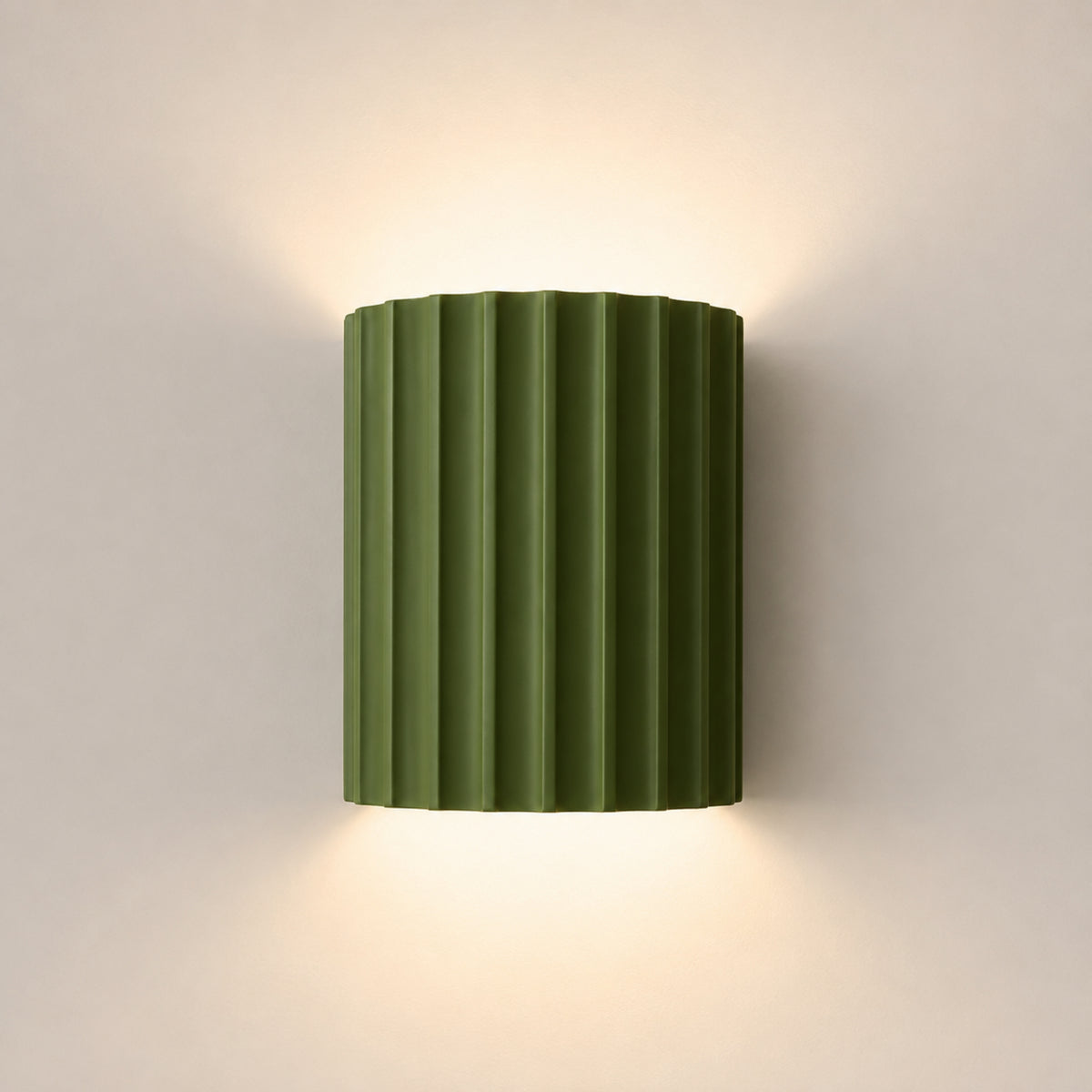 Wandleuchte Cael - Modernes Design aus Kunstharz