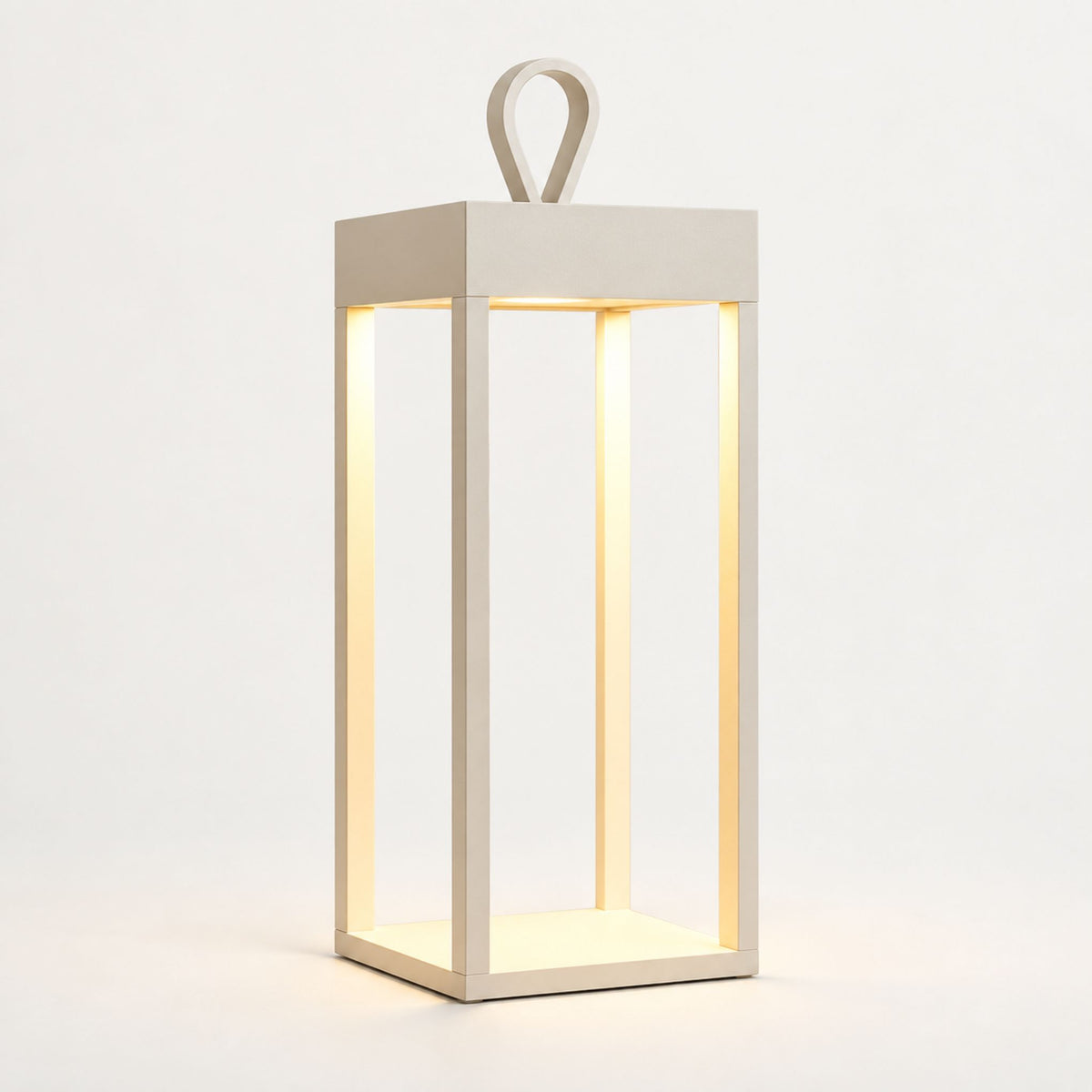 Tischlampe Dravo - Dimmbare Akkuleuchte aus Aluminium