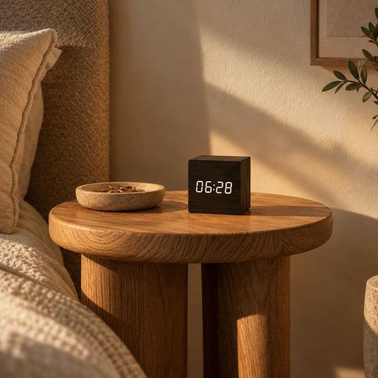 Digitalwecker Norvi - Kompakter LED-Wecker mit Temperaturanzeige