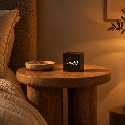 Digitalwecker Norvi - Kompakter LED-Wecker mit Temperaturanzeige