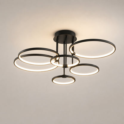 Deckenleuchte Vantis - Eleganter Ringe-Look