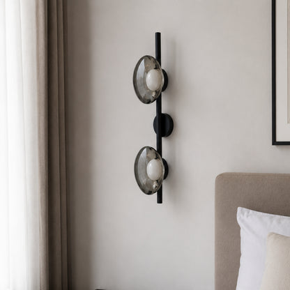Wandleuchte Ferro - Skulpturales Glas & Licht