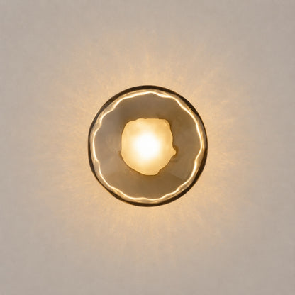 Wandleuchte Ferro - Skulpturales Glas & Licht