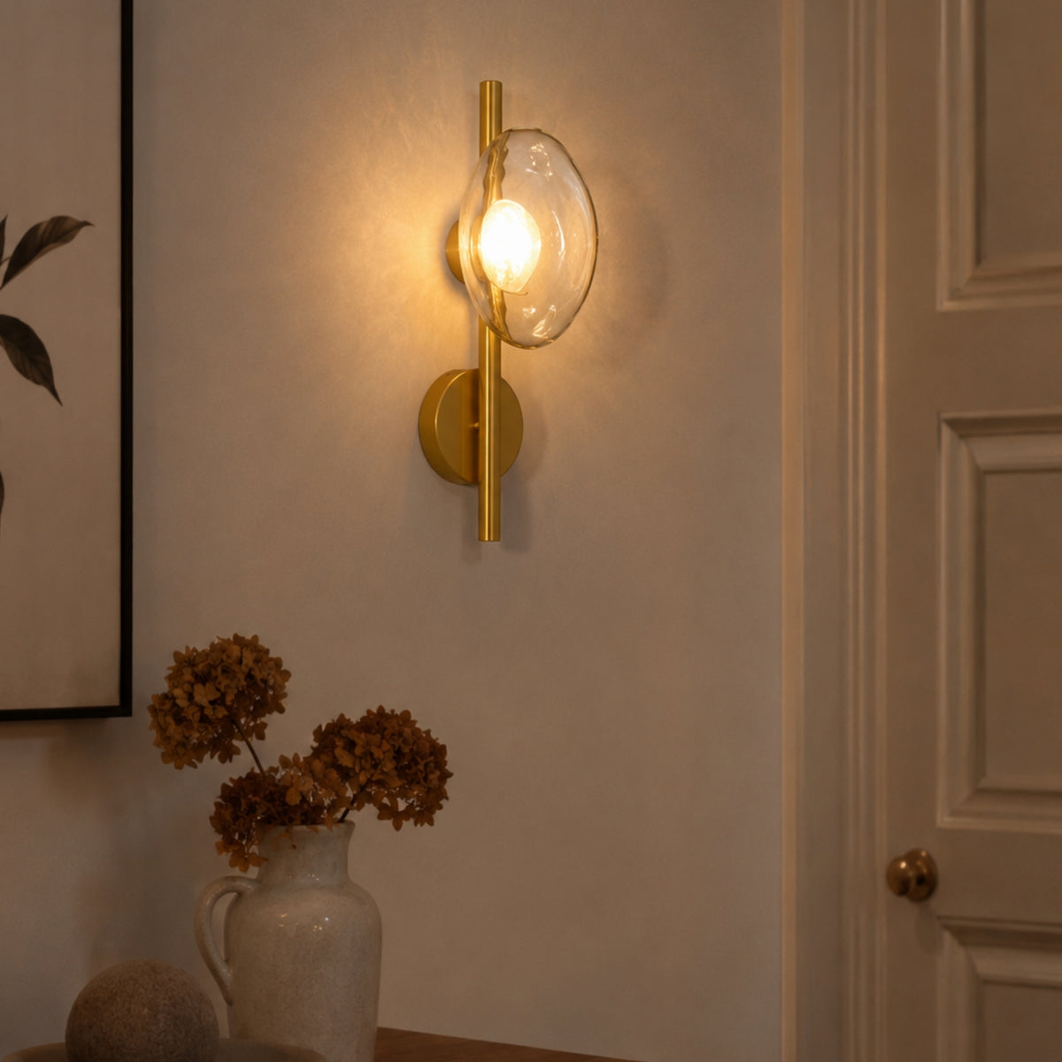 Wandleuchte Ferro - Skulpturales Glas & Licht