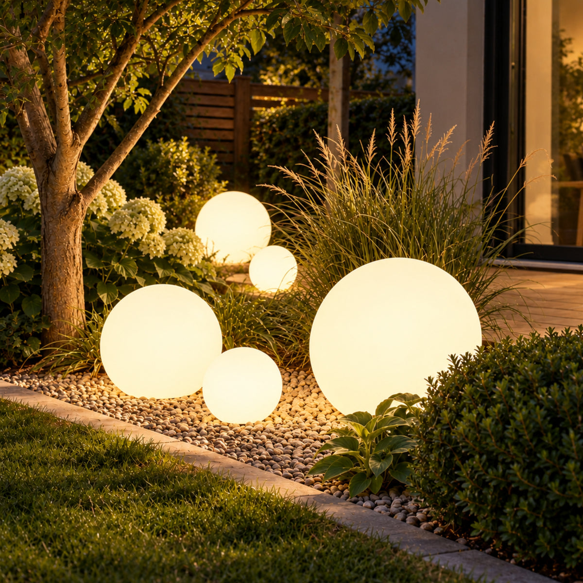 Gartenleuchte Luma - Kabellose LED-Kugelleuchte in 16 Farben