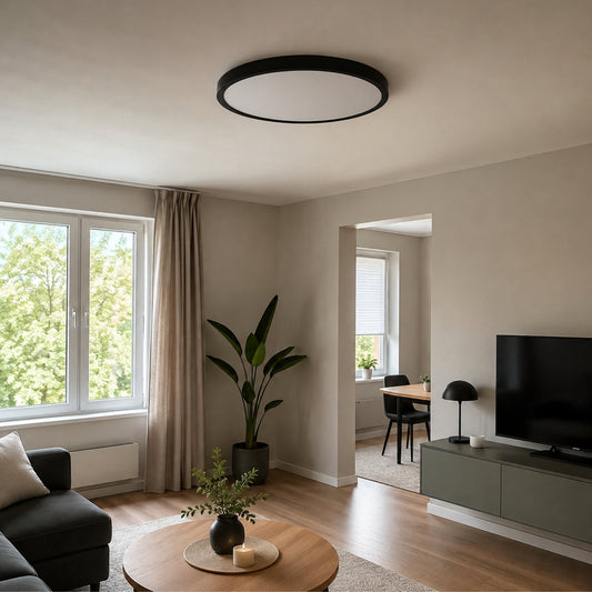 Deckenleuchte Ilara - Flaches Rundes LED Design