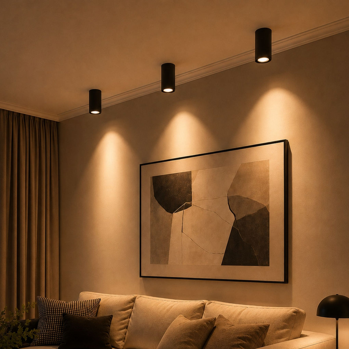 Deckenleuchte Kessa – Klares LED-Design