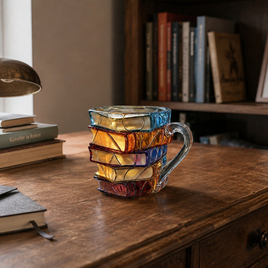 Lesetasse Kavo - 3D Tasse für Bücherfans