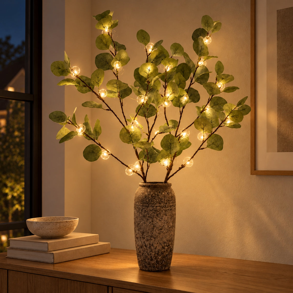 LED Lichterzweig Blossara - Sanftes Zweiglicht für drinnen