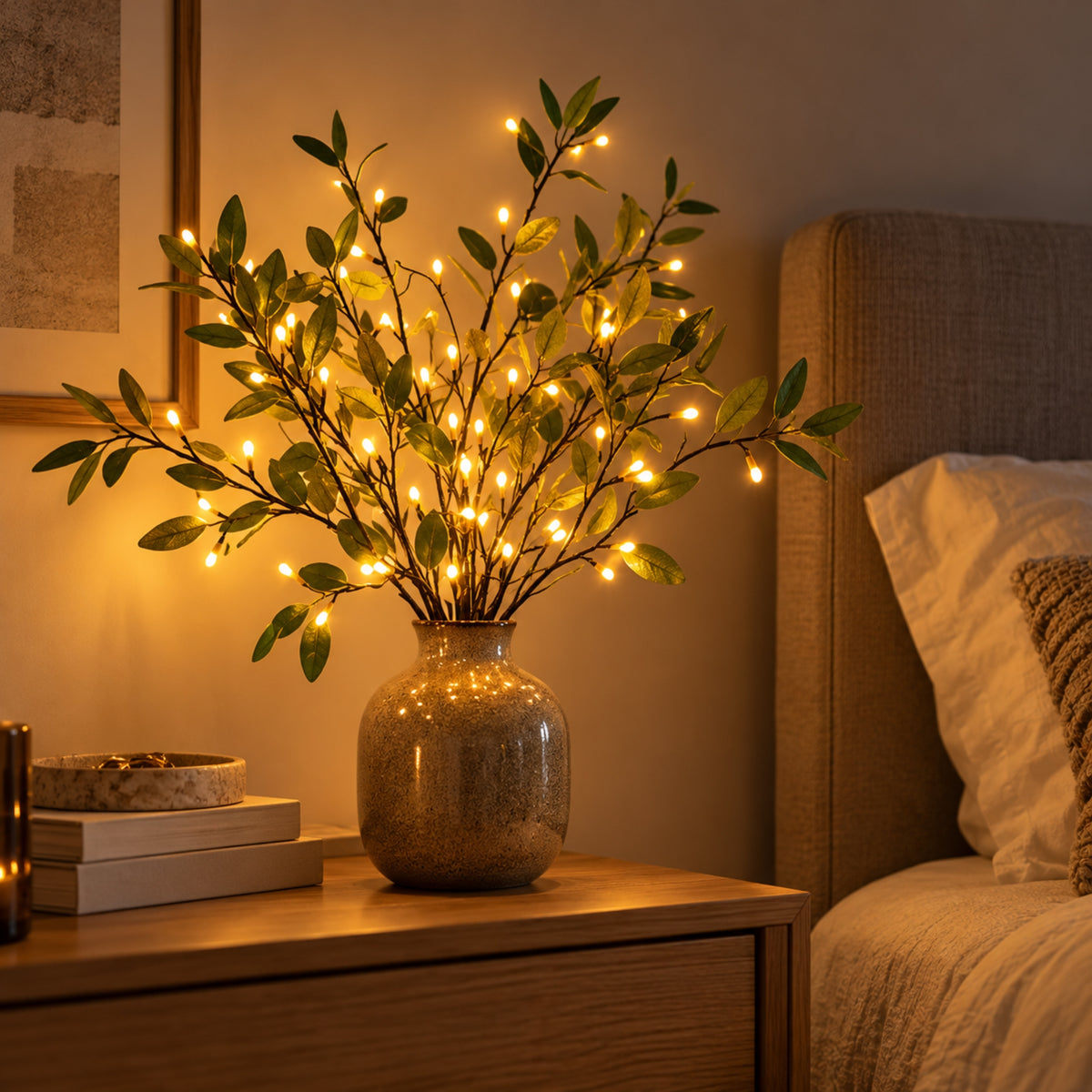 LED Lichterzweig Blossara - Sanftes Zweiglicht für drinnen