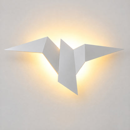 Wandleuchte Plumo - Geometrisches Vogel-Design im Origami-Stil