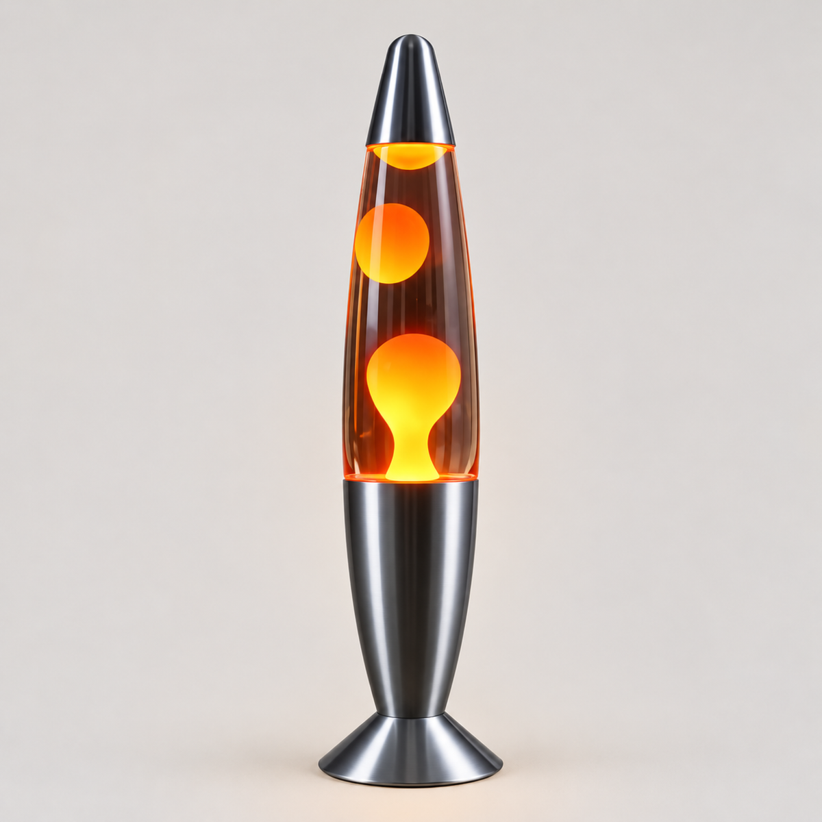 Tischlampe Magmo - Vintage Lavalampe mit Wachs-Effekt