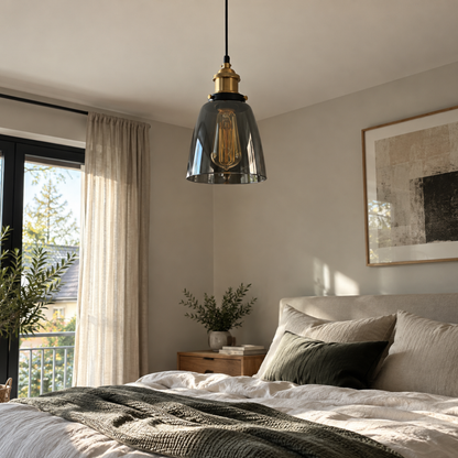 Pendelleuchte Fumo - Elegantes Design aus Rauchglas