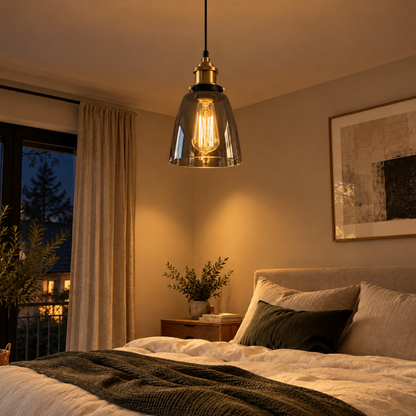Pendelleuchte Fumo - Elegantes Design aus Rauchglas
