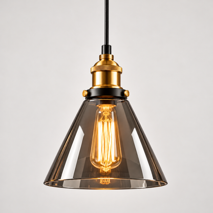 Pendelleuchte Fumo - Elegantes Design aus Rauchglas