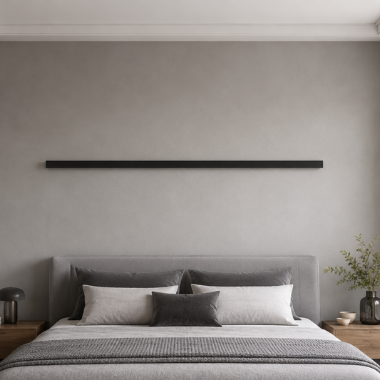 Wandleuchte Delma - Modernes Design in Schwarz & Weiß