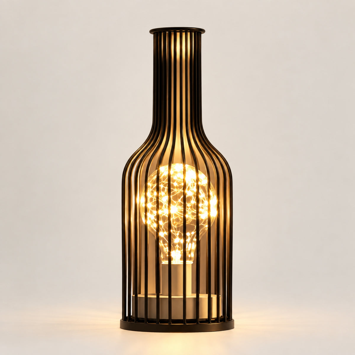 Tischlampe Lucera - Kabelloses 3-teiliges Lampenset mit skulpturalem Design