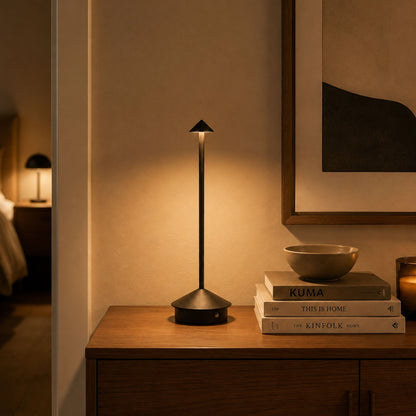Tischlampe Nyra - Kabellose LED-Akkuleuchte mit Touch-Dimmer