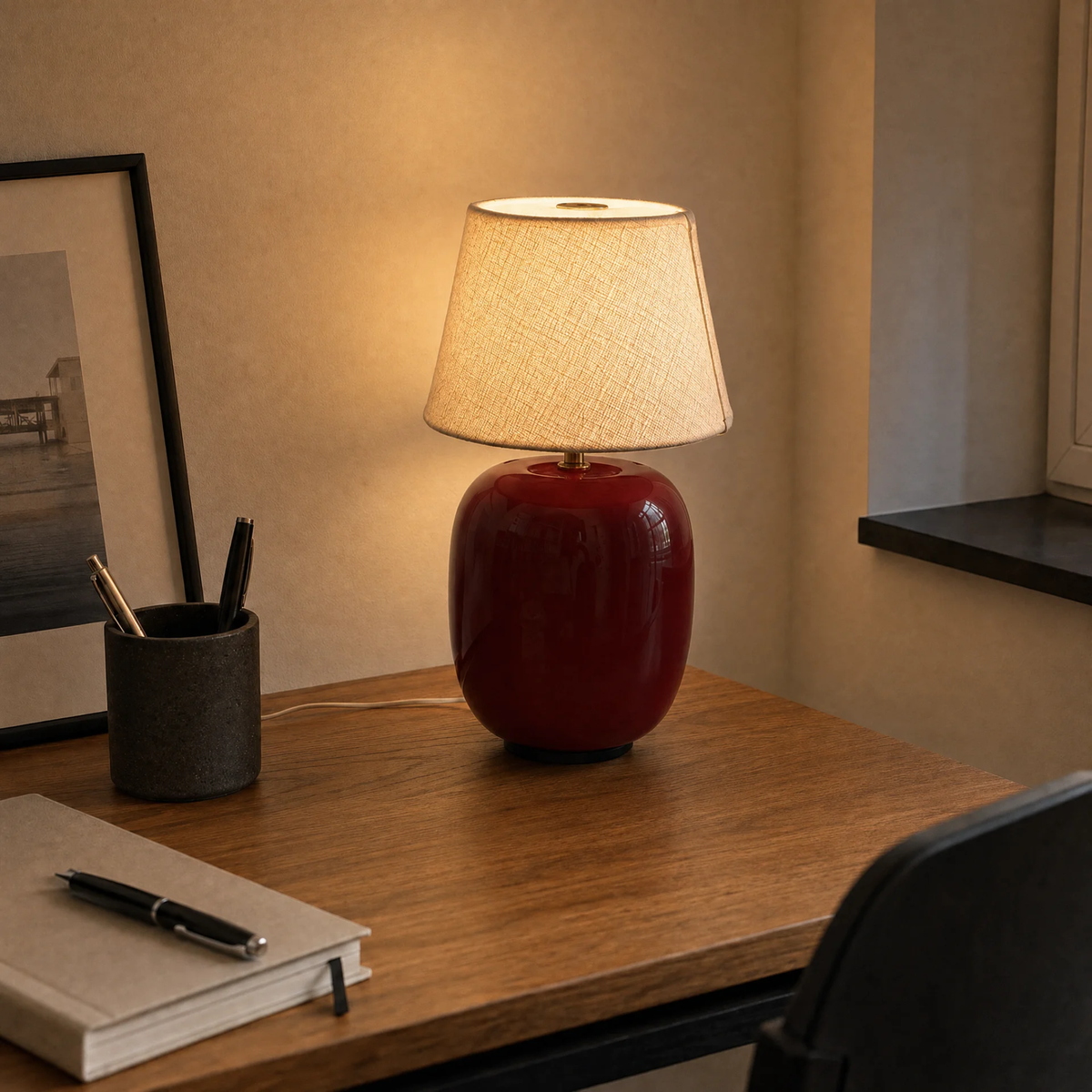 Tischlampe Torva - Kabellose Akku-LED mit Touch-Dimmer