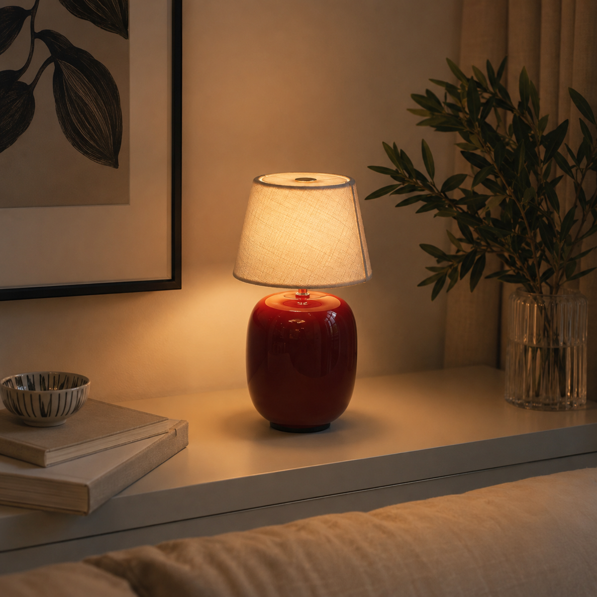 Tischlampe Torva - Kabellose Akku-LED mit Touch-Dimmer