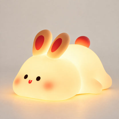 Nachttischlampe Dunja - Silikon-Nachtlicht für Kinder, dimmbar