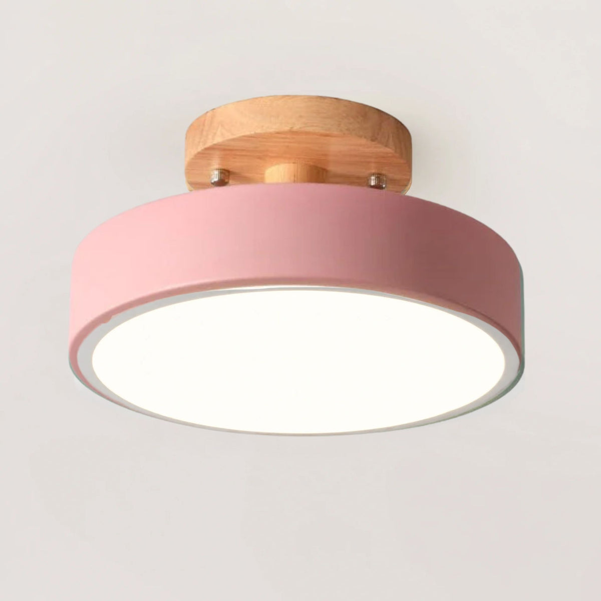 Deckenleuchte Runa - Skandinavisches LED Design mit Holzoptik