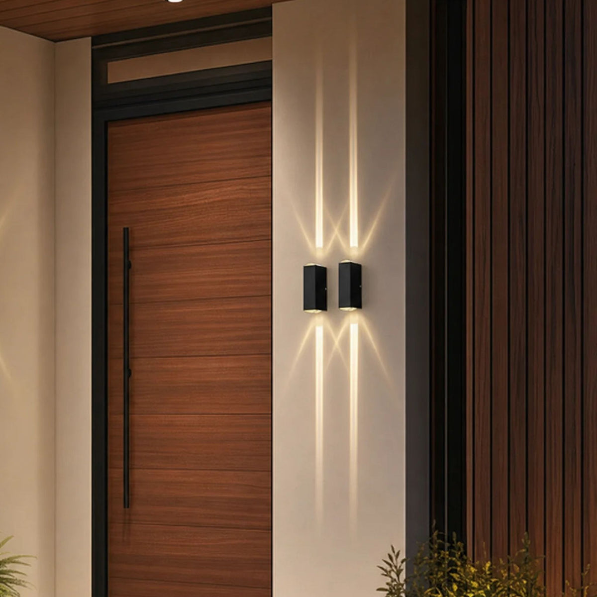 Wandleuchte Alvor - Minimalistische LED Außenwandleuchte