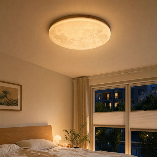 Deckenleuchte Luno - Minimalistisches LED-Design in Mondform