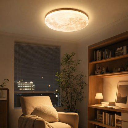 Deckenleuchte Luno - Minimalistisches LED-Design in Mondform