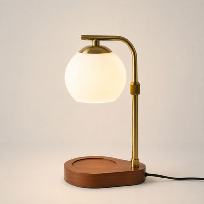 Tischlampe Cassia - Kerzenwärmer mit warmem Ambiente-Glanz