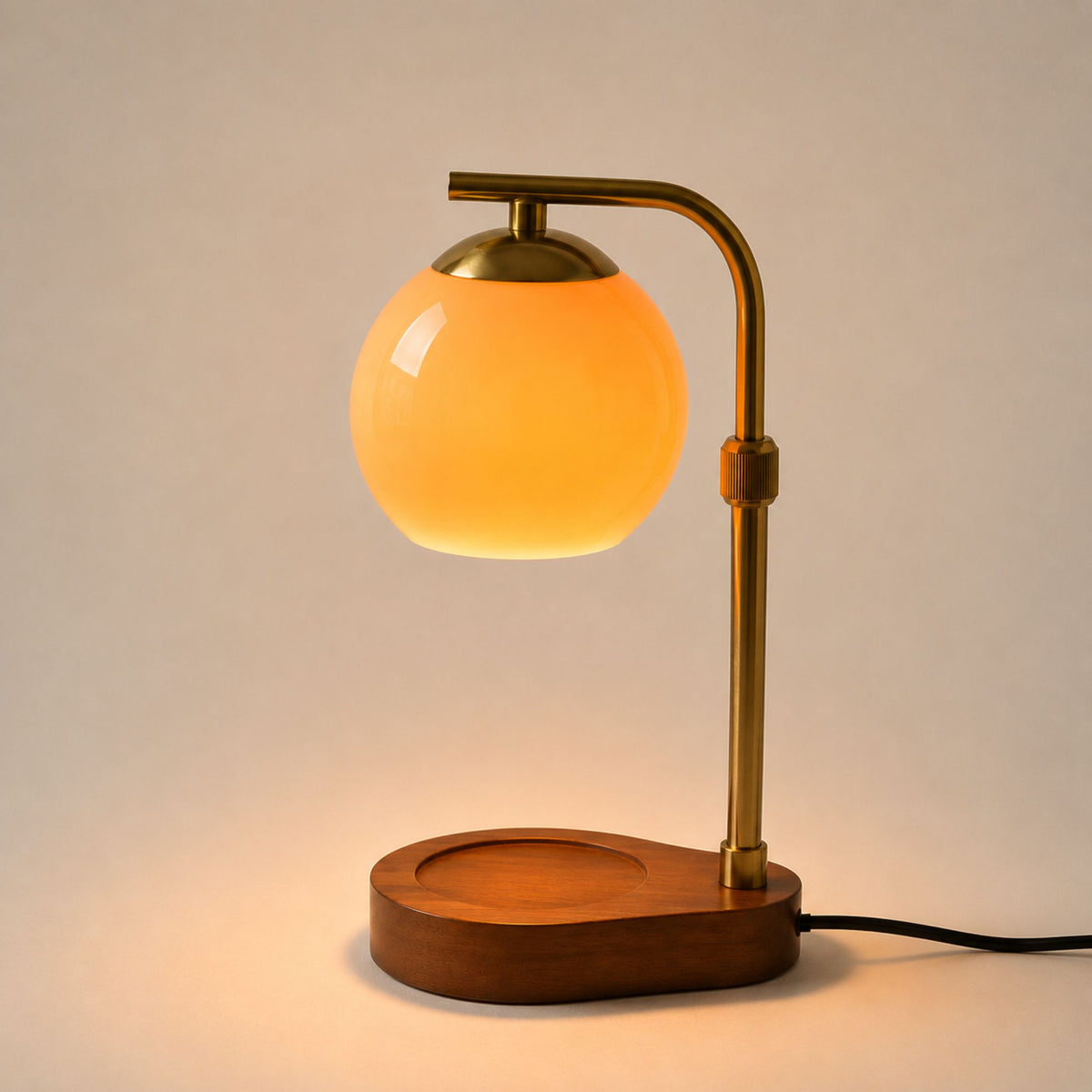 Tischlampe Cassia - Kerzenwärmer mit warmem Ambiente-Glanz
