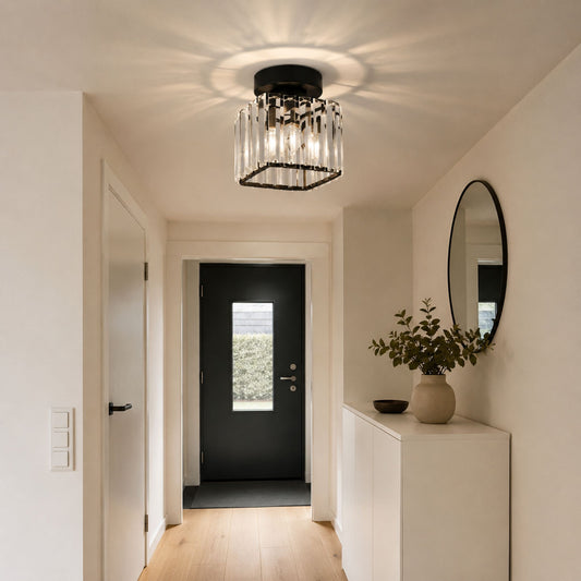 Deckenleuchte Aurin - Zeitlose Kristall-Deckenlampe