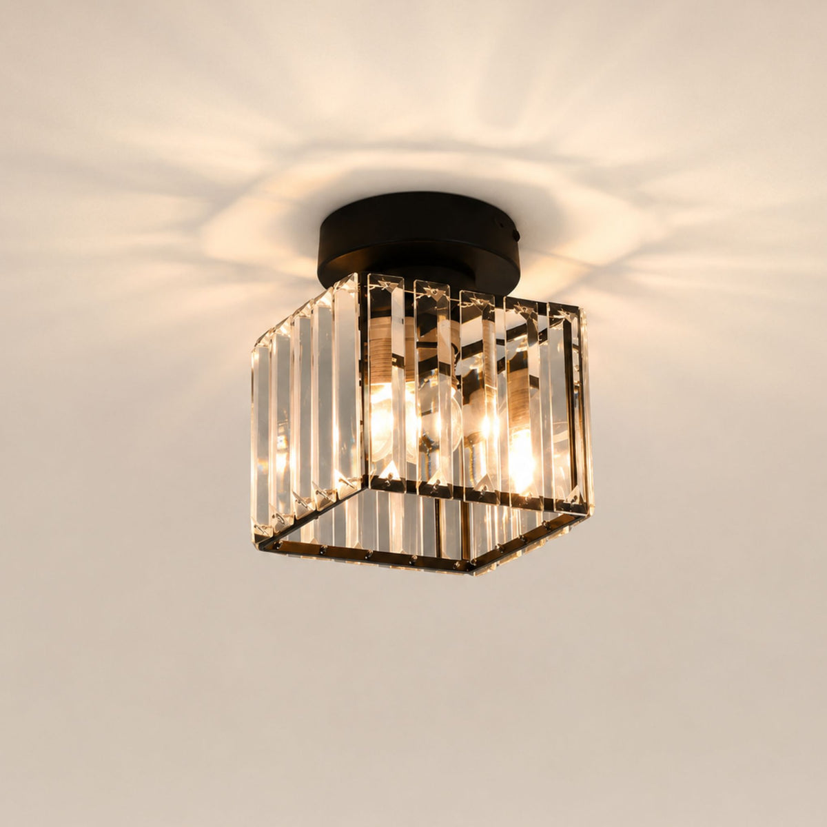 Deckenleuchte Aurin - Zeitlose Kristall-Deckenlampe