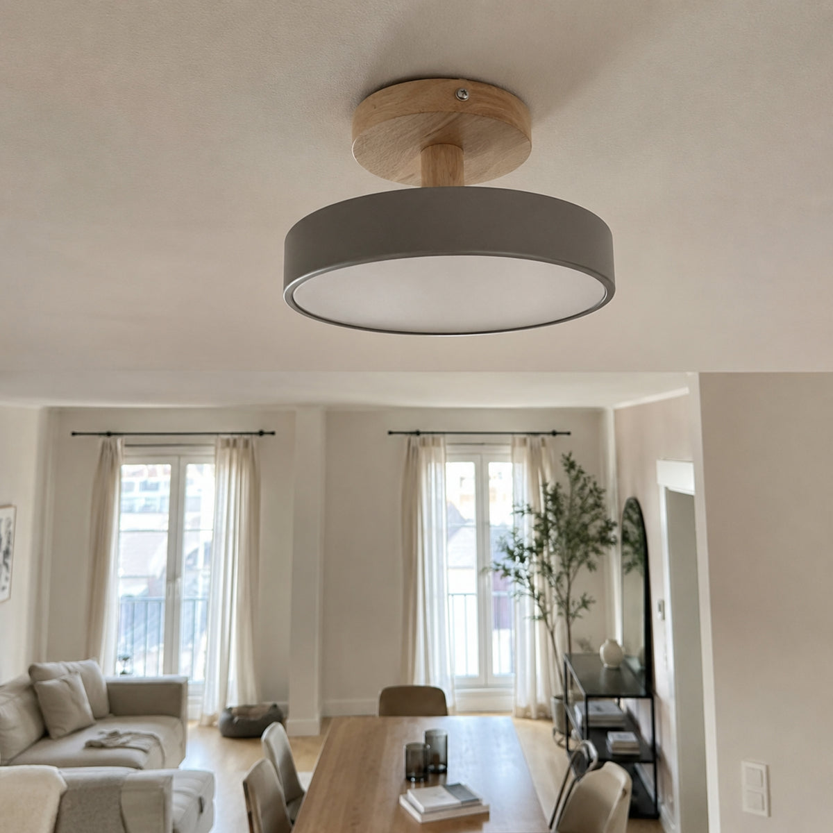Deckenleuchte Nyros - Modernes LED-Design mit 3 Lichtfarben