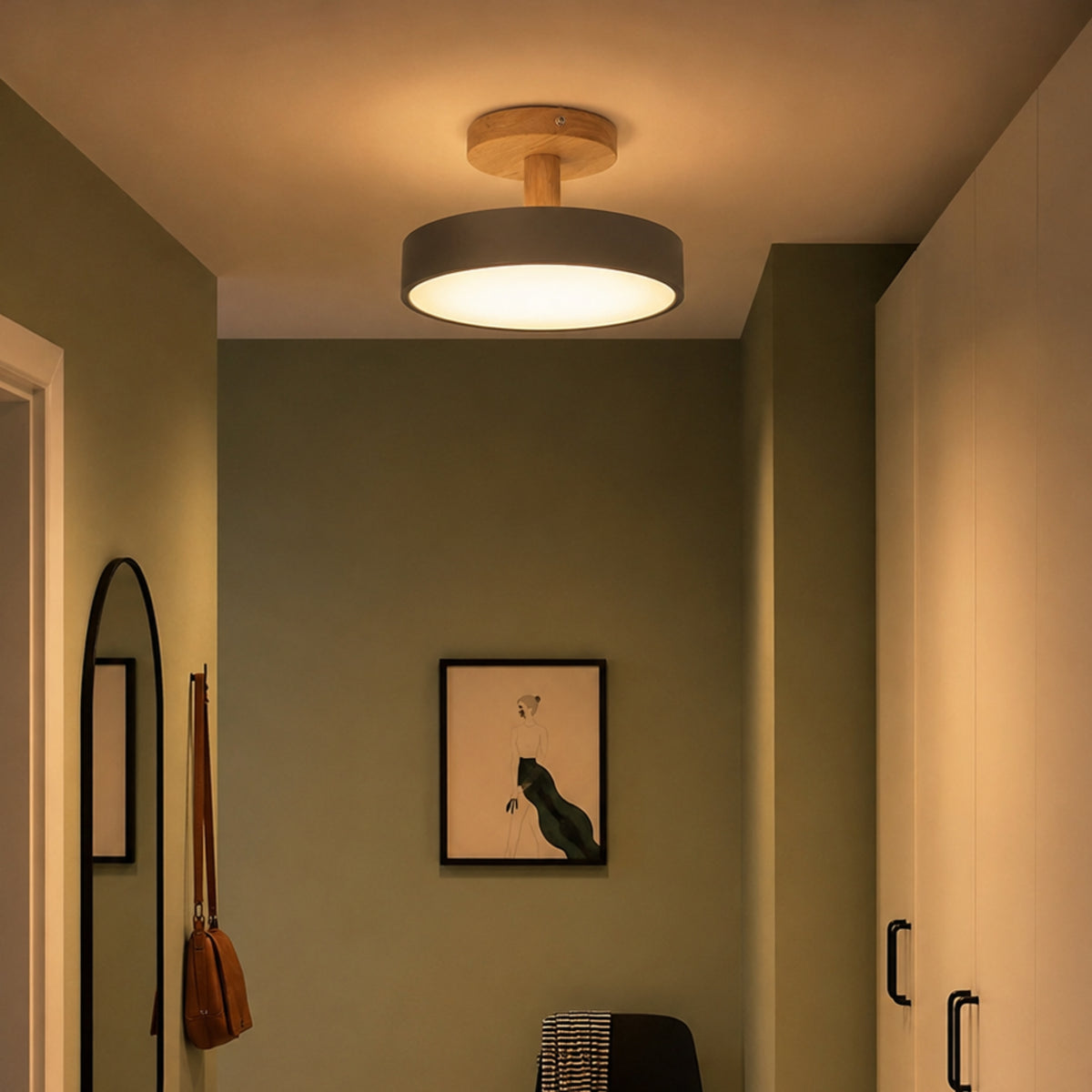 Deckenleuchte Nyros - Modernes LED-Design mit 3 Lichtfarben