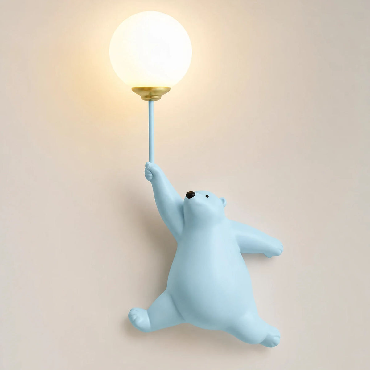 Wandleuchte Doran - Kuschelige LED-Bärenlampe fürs Kinderzimmer
