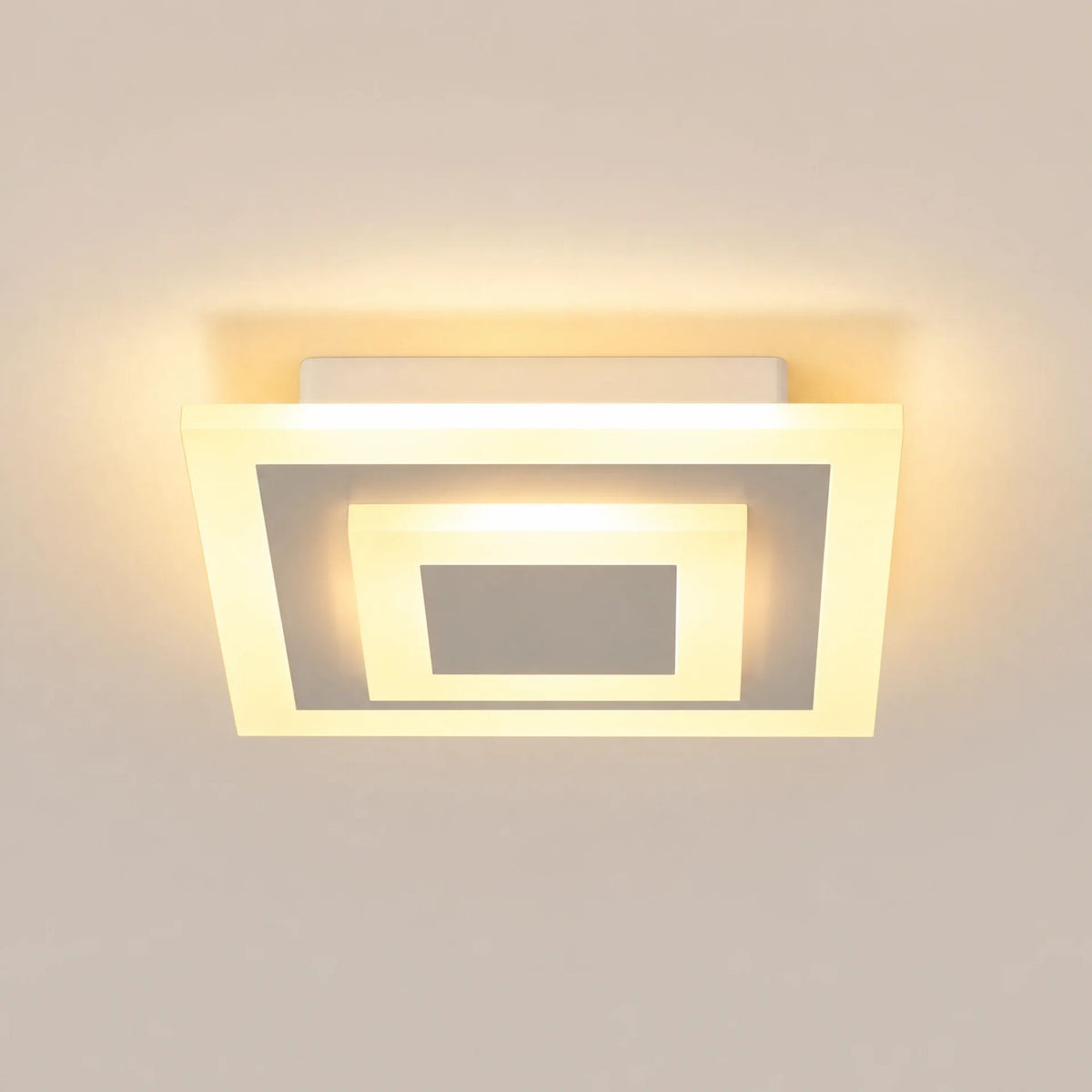 Deckenleuchte Strato - Moderne LED Deckenlampe mit Quadrat-Design