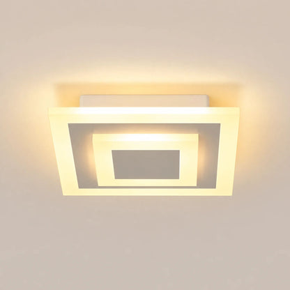 Deckenleuchte Strato - Moderne LED Deckenlampe mit Quadrat-Design