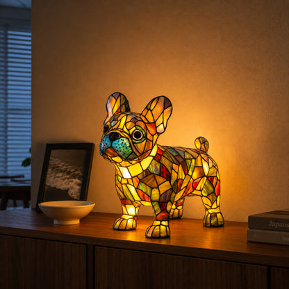 Tischlampe Elva - Kunstvolles Glasdesign