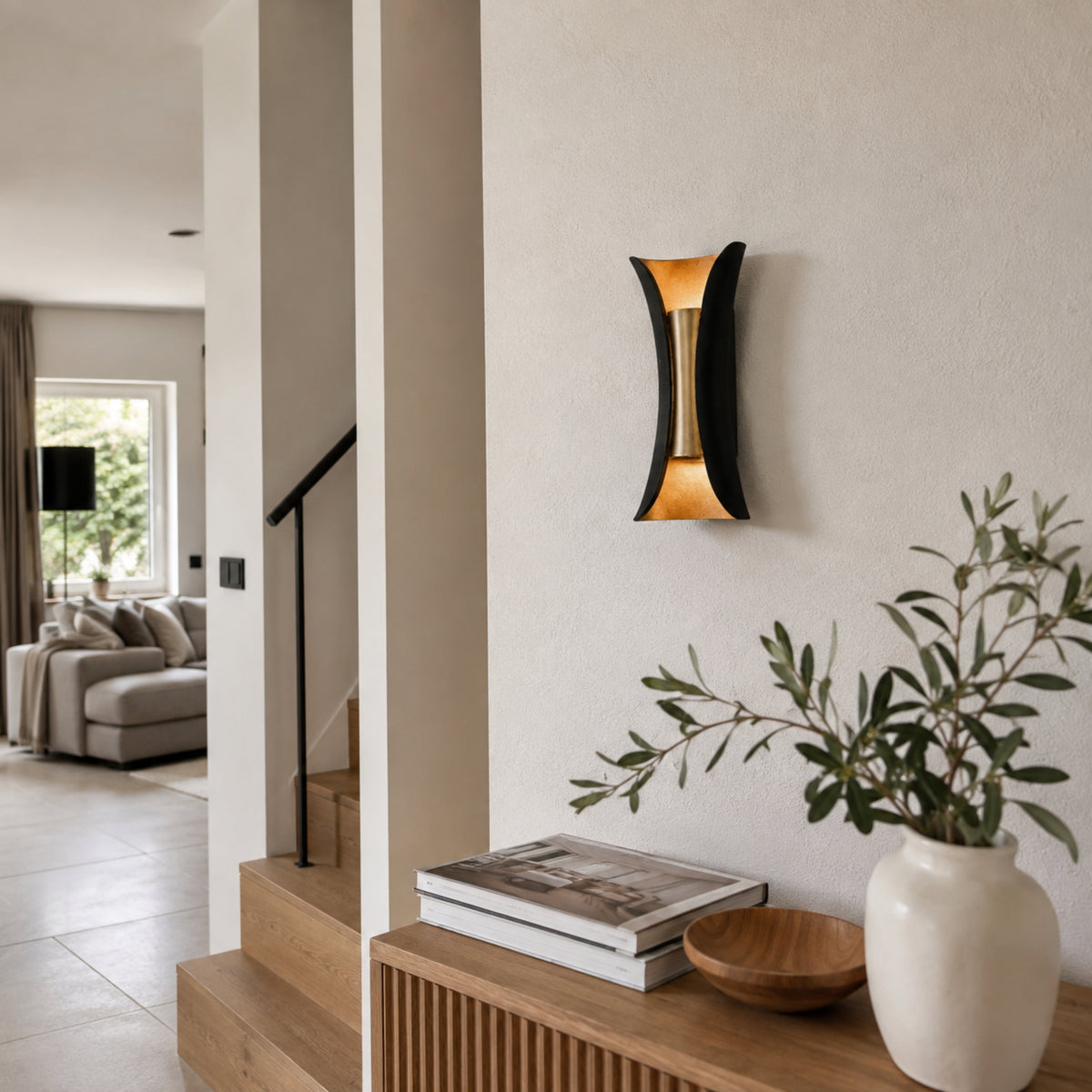Wandleuchte Solyn - Minimalistisches Design für draußen