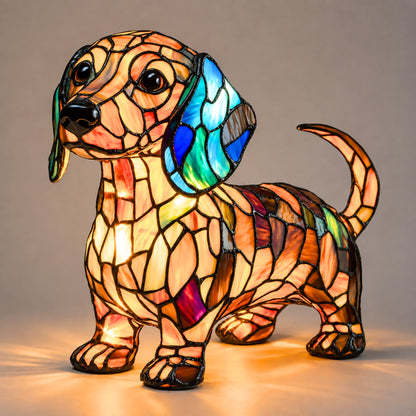 Tischlampe Elva - Kunstvolles Glasdesign