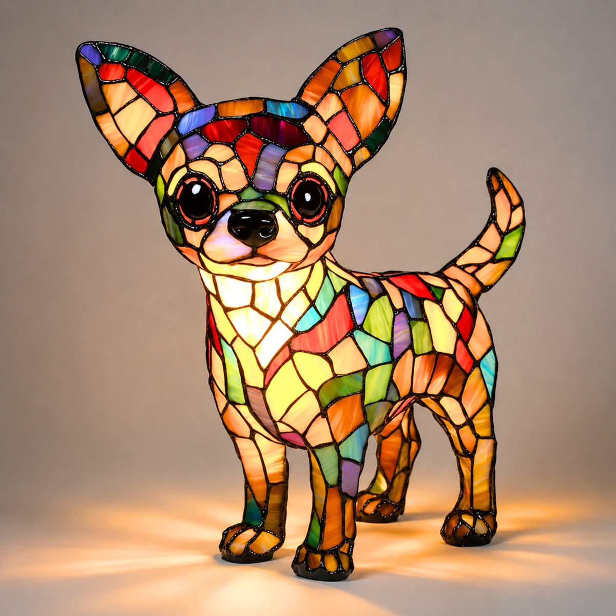 Tischlampe Elva - Kunstvolles Glasdesign